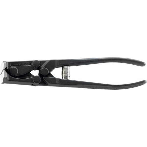 Lever action top cutter L.180 mm head polished handles black lacquered
